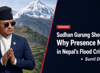 In Nepal’s Flood Crisis, Sudhan Gurung Shows Why Presence Matters