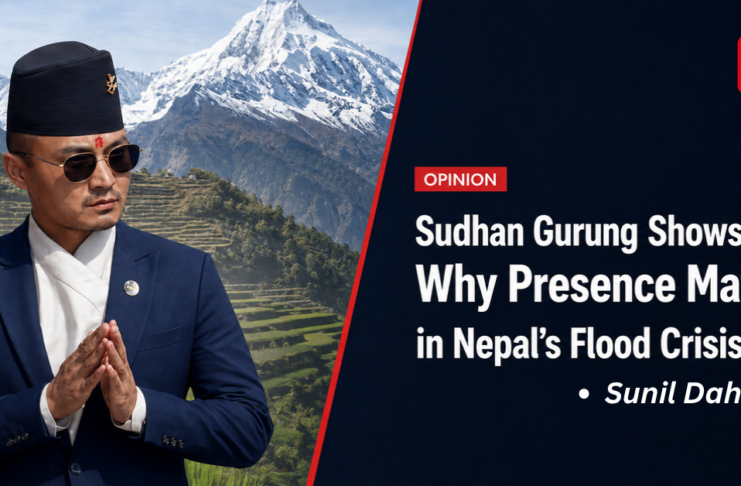 In Nepal’s Flood Crisis, Sudhan Gurung Shows Why Presence Matters