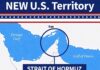 Trump Posts Graphic Labeling Strait of Hormuz ‘New U.S. Territory’