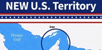 Trump Posts Graphic Labeling Strait of Hormuz ‘New U.S. Territory’