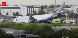 Five Dead After Amazon Cargo Jet Overruns Miami Airport Runway