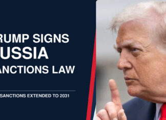 Trump Signs Law Expanding Russia Sanctions, Extending Iran Act