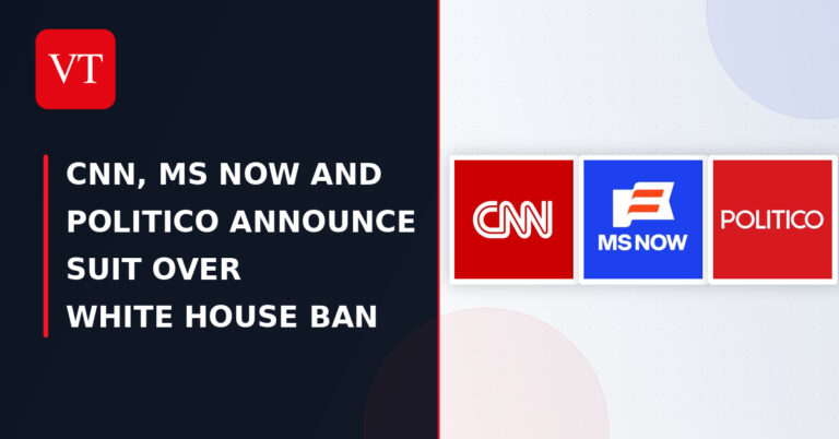 CNN, MS NOW and Politico Announce Suit Over White House Ban