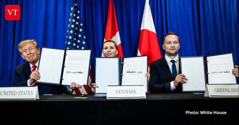 Trump, Denmark and Greenland Leaders Sign Security Deal