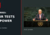 Guterres Says World Faces Four ‘Tests of Power’