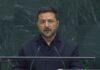 Zelenskyy Tells U.N. Russia Lost Nearly 249,000 Troops This Year