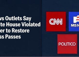 News Outlets Say White House Violated Order to Restore Press Passes