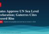 States Approve UN Sea Level Declaration; Guterres Cites Record Rise