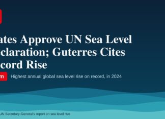 States Approve UN Sea Level Declaration; Guterres Cites Record Rise