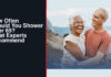 How Often Should You Shower After 65? What Experts Recommend How Often Should You Shower After 65 guide showing an older adult using a safe, skin-friendly shower routine