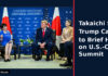 Takaichi Says Trump Called to Brief Her on U.S.-China Summit Trump Takaichi phone call concerning the U.S.-China summit and Japan-U.S. cooperation