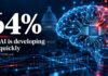 Most Americans Say AI Is Moving Too Fast, Poll Finds Graphic showing 64% of Americans say AI is developing too quickly, per an AP-NORC poll.