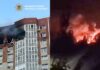 Zelenskyy: Russian Drones Kill 1 in Kyiv; Ukraine Hits Oil Sites