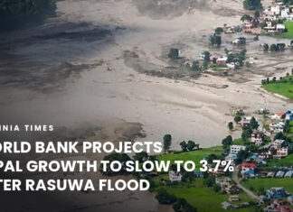 World Bank Projects Nepal Growth Will Slow to 3.7% After Rasuwa Flood