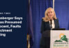 Spanberger Says Lucas Presumed Innocent, Faults Indictment Timing Virginia Gov. Abigail Spanberger speaking at the Governor's Summit on Rural Prosperity. (File Photo: Abigail Spanberger via X)