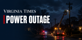 Power outage artwork for a story on a Kyiv water outage after Russian drone strikes — Kyiv water outage