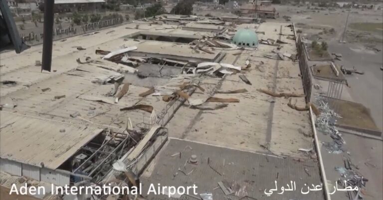 Houthis Claim Responsibility for Aden Airport Missile Strike