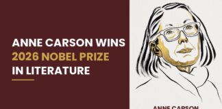 Portrait of Anne Carson, winner of the 2026 Nobel Prize in Literature
