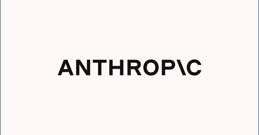 Anthropic wordmark