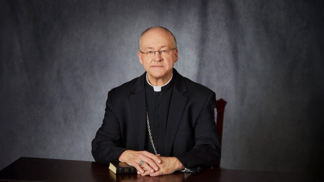 Archbishop Jeffrey S. Grob of Milwaukee, official portrait