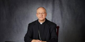 Archbishop Jeffrey S. Grob of Milwaukee, official portrait