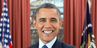 Official White House portrait of Barack Obama, used as a file photo for coverage of Obama on Ilhan Omar.