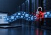 OpenAI Flags Brotli Flaw That Could Let Hackers Run Code Remotely Brotli security flaw illustration showing data passing between a laptop and servers beside a broken padlock.