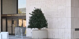 The U.S. Department of Health and Human Services headquarters in Washington