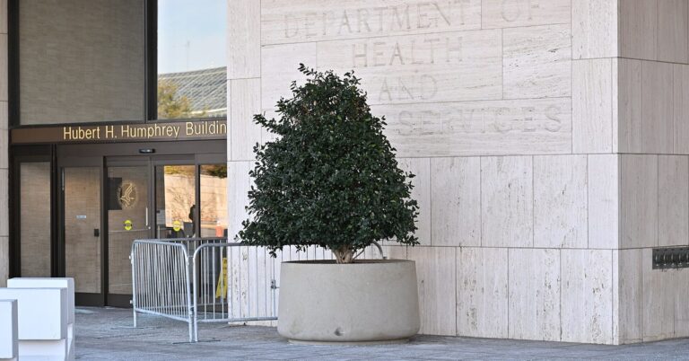 The U.S. Department of Health and Human Services headquarters in Washington