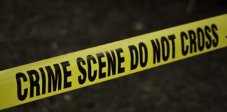 Yellow crime-scene tape reading 'Crime Scene Do Not Cross,' in a file photo, as D.C. police investigate the Connecticut Avenue homicide.