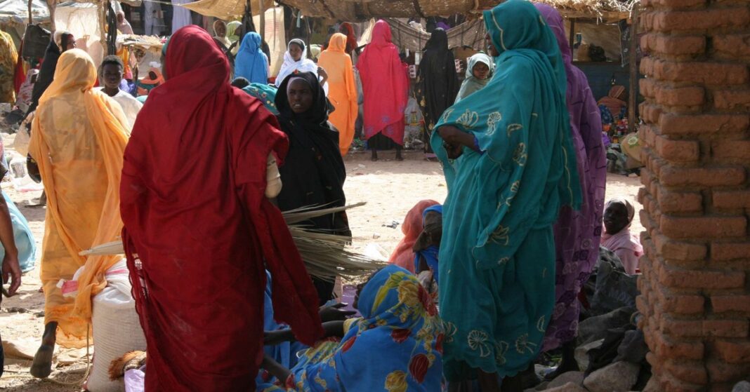 Nyala market drone strike — a market in Darfur, Sudan (file photo)