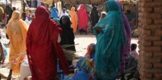 Nyala market drone strike — a market in Darfur, Sudan (file photo)