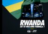 Formula 1 Signs 10-Year Rwanda Deal for Return to Africa FIA announcement graphic showing a Formula 1 car beneath the Rwandan flag with the text "RWANDA — SET TO WELCOME FORMULA 1."