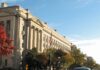 DOJ Asks Washington to Hold Ballots From More Than 400 Suspected Noncitizen Voters The U.S. Department of Justice headquarters in Washington, D.C.