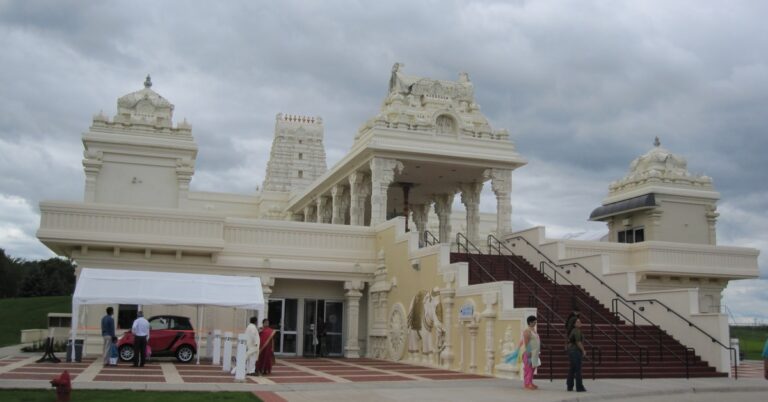 The Sri Venkateswara Swami Temple of Greater Chicago in Aurora, Illinois