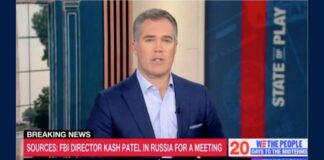 Peter Alexander on MS NOW during the Kash Patel Russia report that the network later corrected.