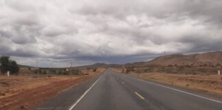 The Nairobi-Mombasa highway near Tsavo, Kenya - file photo