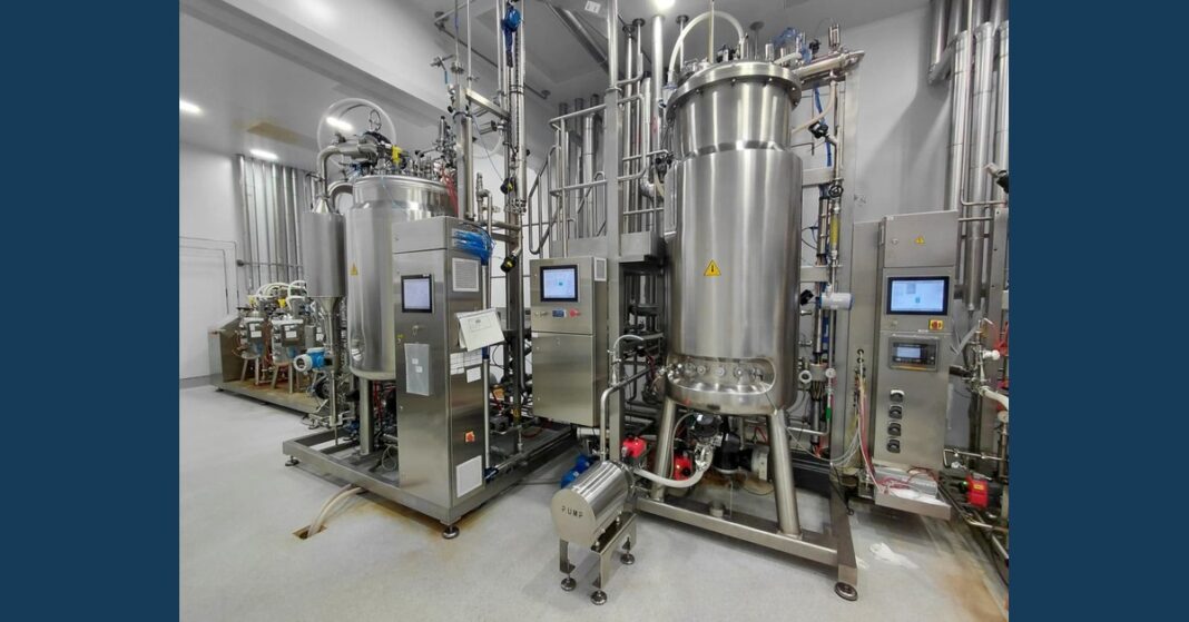 A pharmaceutical manufacturing facility where medicines are produced. The Lilly Goochland County plant will make antibody-drug conjugates for cancer treatment. (File photo)