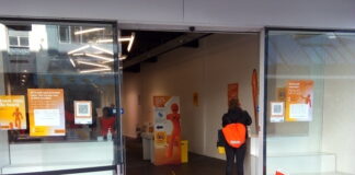 Advance voting place in Wellington, New Zealand
