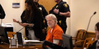 Timothy Busfield at a January 2026 court hearing, pictured in coverage of the Timothy Busfield indictment.